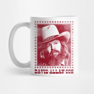 David Allan Coe / Retro Style Fan Design Mug